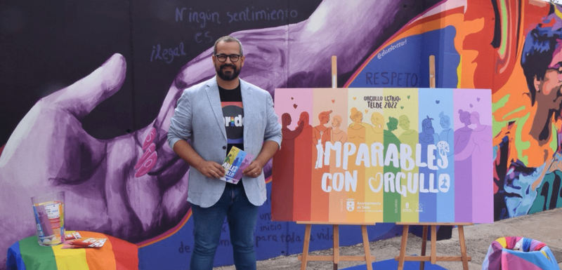 El concejal de Políticas de Igualdad, Jonay López, presentó este lunes la campaña / FJS